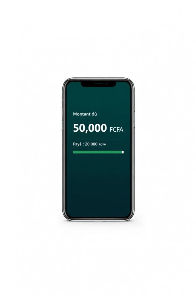 Application mobile — saisie du plan